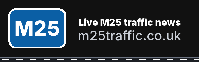 M25 Traffic — live M25 traffic news